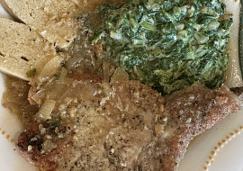 Vepřové kotlety na česneku