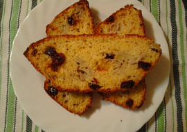 Banánový chlebíček s brusinkami