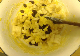 Banánový chlebíček s brusinkami