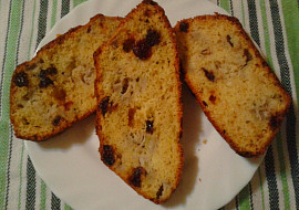 Banánový chlebíček s brusinkami