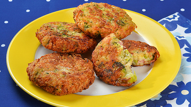 Brokolicové karbanátky