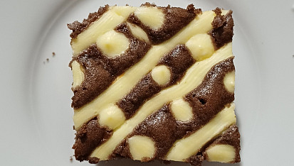 Buchta - prošívaná deka, Prošívaná deka kakaová