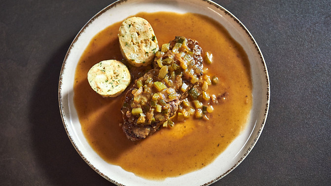 Hovězí roštěná po znojemsku podle Honzy Punčocháře