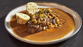 Hovězí roštěná po znojemsku podle Honzy Punčocháře