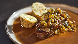 Hovězí roštěná po znojemsku podle Honzy Punčocháře