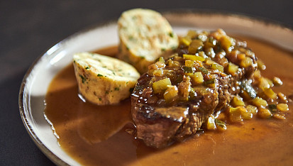 Hovězí roštěná po znojemsku podle Honzy Punčocháře