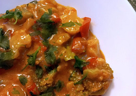 Indické květákovo-brokolicové kari