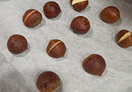 Jedlé kaštany pečené