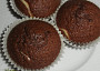 Kakaové muffiny s tvarohem