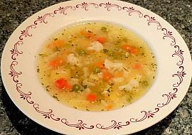 Rychlá zeleninová polévka s rýží