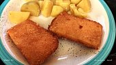 Smažený sýr - smažák (smažák mi nikdy nevyteče)