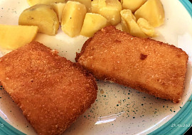 Smažený sýr - smažák (smažák mi nikdy nevyteče)