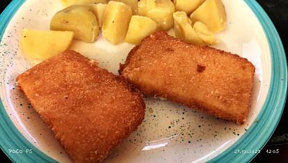 Smažený sýr - smažák, smažák mi nikdy nevyteče