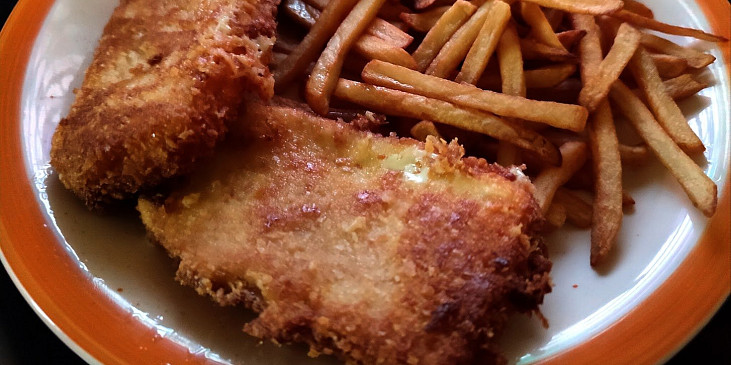 Smažený sýr - smažák