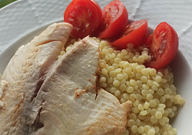 Tilápie s tarhoňou