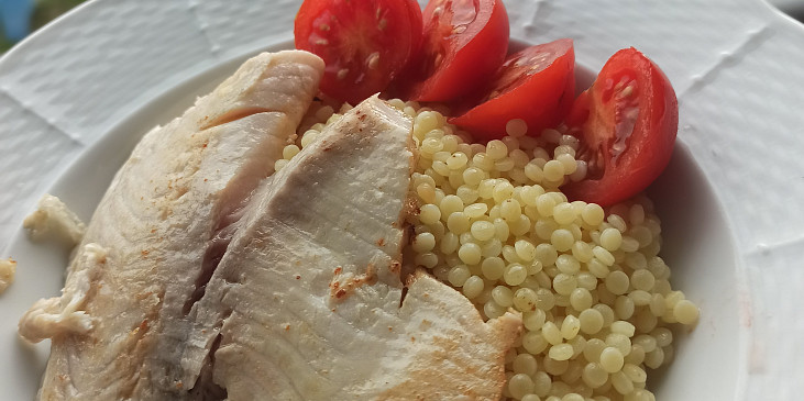 Tilápie s tarhoňou