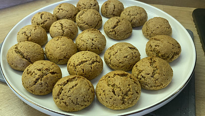 Vánoční perníčky s rumovou polevou podle Josefa Maršálka, Hotové a upečené