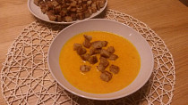 Hustá polévka z pečené dýně
