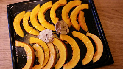 Hustá polévka z pečené dýně