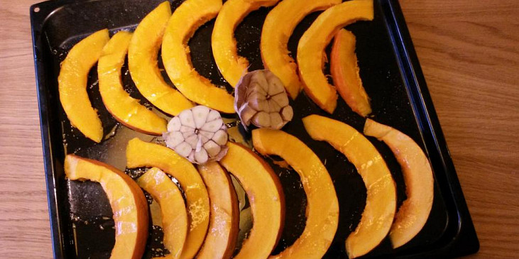 Hustá polévka z pečené dýně