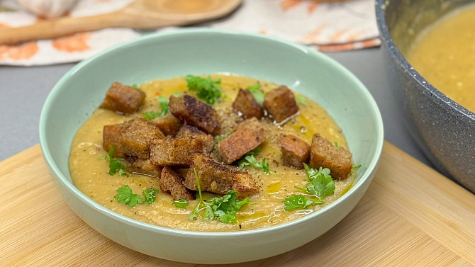 Krémová česnečka