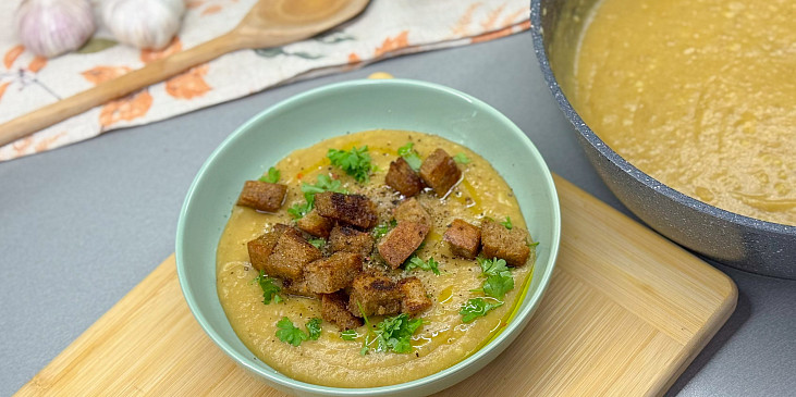 Krémová česnečka