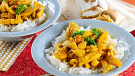 Kuřecí prsíčka na karí