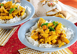 Kuřecí prsíčka na karí