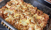 Lasagne s mletým masem bez bešamelu