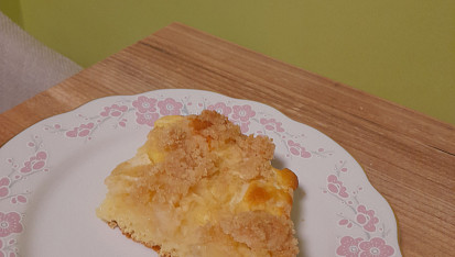 Ovocná buchta ze zakysané smetany