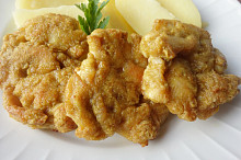 Placičky s kari kořením, bez grilovacího koření.