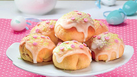 Plněné bochánky s polevou