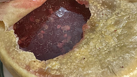 Zapečená polévka z červené řepy