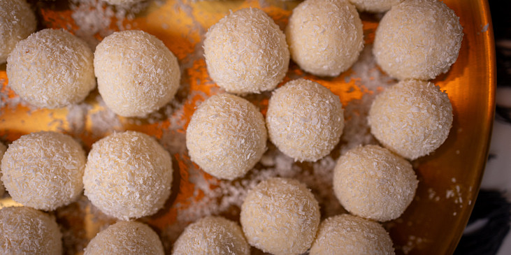 Jednoduché Raffaelo kuličky