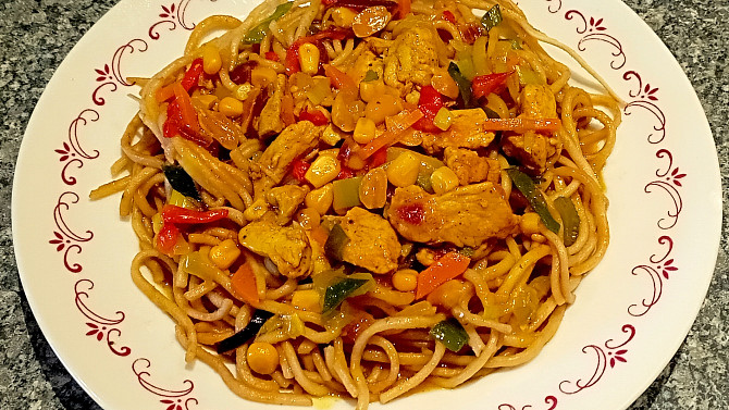 Kuřecí kung-pao po Česku