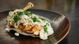 Kuřecí supreme se žampionovou omáčkou podle Mirka Kaliny