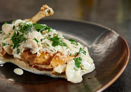 Kuřecí supreme se žampionovou omáčkou podle Mirka Kaliny