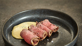 Roastbeef s béarnskou omáčkou podle Mirka Kaliny