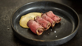 Roastbeef s béarnskou omáčkou podle Mirka Kaliny