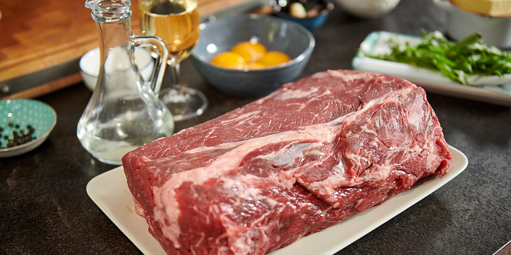 Roastbeef s béarnskou omáčkou podle Mirka Kaliny