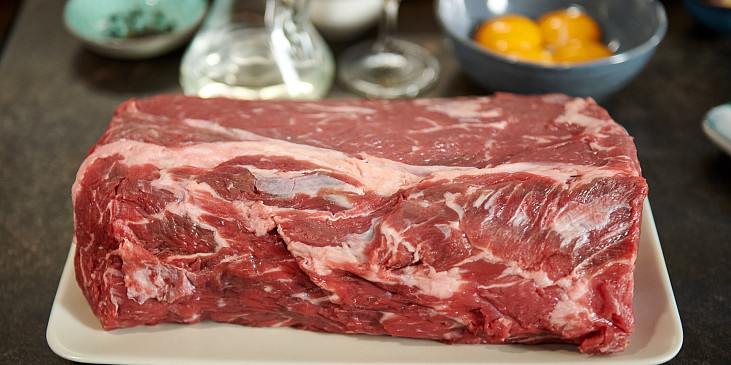 Roastbeef s béarnskou omáčkou podle Mirka Kaliny