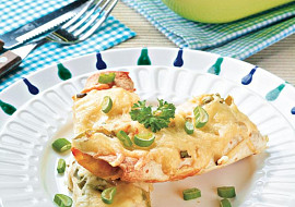 Zapečené tortilly s tuňákem