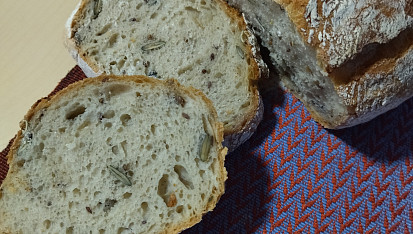 Domácí chléb z trouby