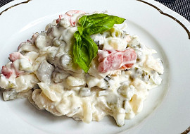 Domácí rybí salát s Moravankou