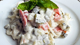 Domácí rybí salát s Moravankou