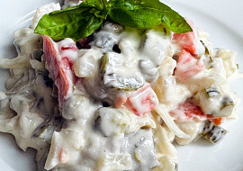 Domácí rybí salát s Moravankou