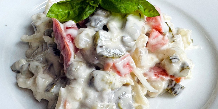 Domácí rybí salát s Moravankou