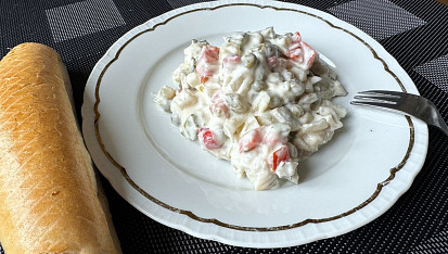 Domácí rybí salát s Moravankou