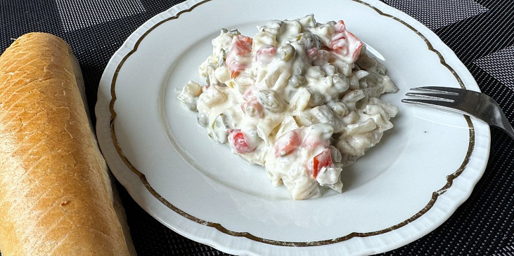 Domácí rybí salát s Moravankou