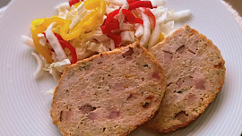 Drůbeží sekaná pro nízkosacharidovou stravu